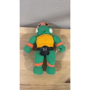 Vintage Teenage Mutant Ninja Turtles Michelangelo Plush Toy